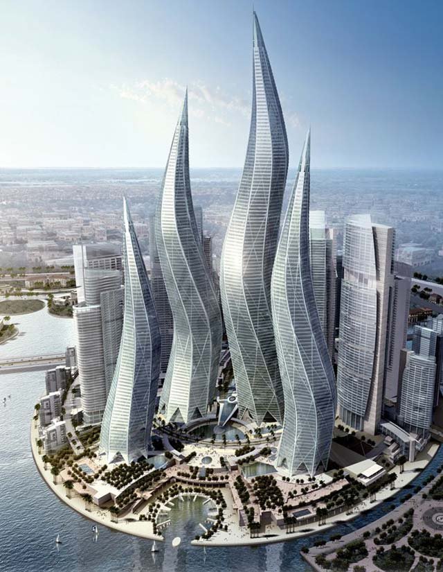 dubai city tower. Dubai Towers. The city is