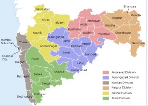 Districts and Divisions in Maharashtra
