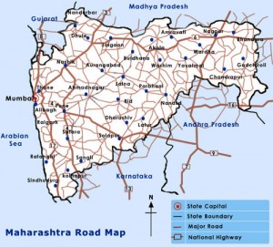 Maharashtra Road Route Map