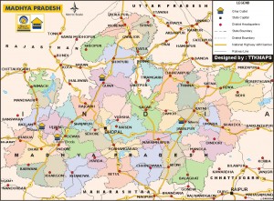 Road and NH Network of Madhya Pradesh Road and NH Network of Madhya Pradesh