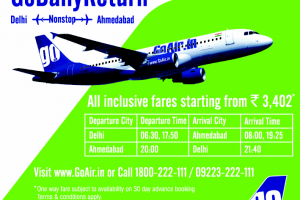 Go Daily Return from goair.in