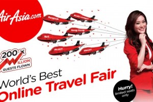 Online Travel Fair from Air Asia