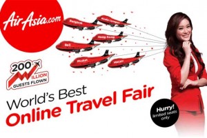 World’s best Online Travel Fair From air asia