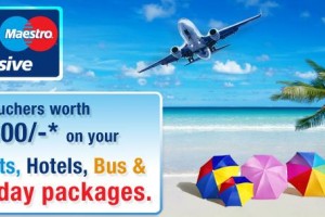 Get Vouchers worth Rs 3500 on your Flights, Hotels, Bus and Holiday Packages from Goibibo