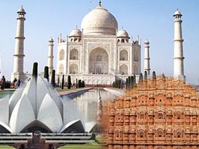 Golden Triangle of India Package From railtourismindia