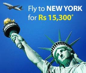 Lowest Air Fares to New York by Yatra