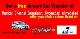 Airport Transfer from GoAir and SpiceJet