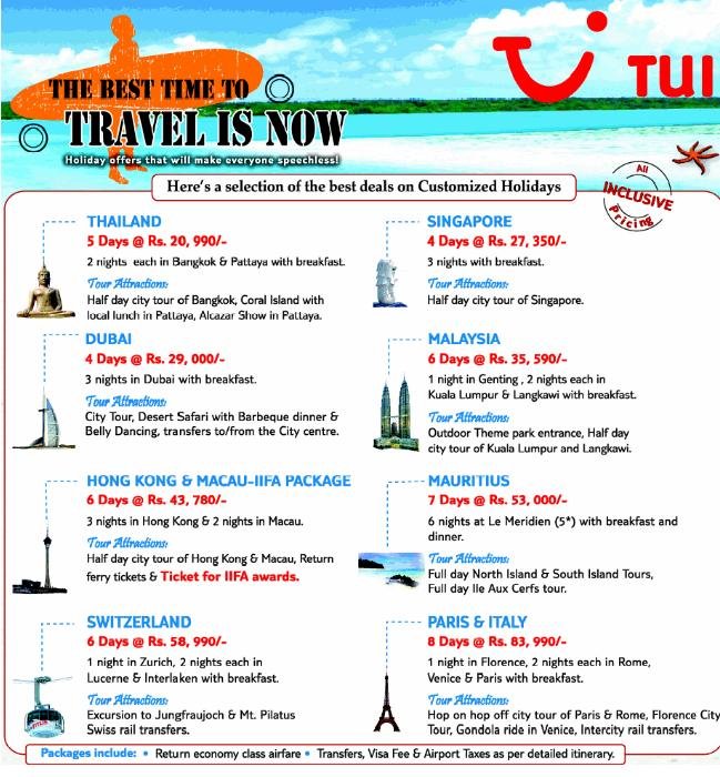 tui travel packages