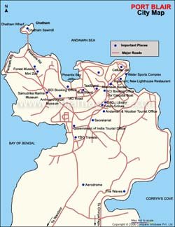 Portblair Travel City Map