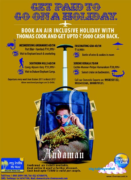 Thomas Cook Domestic Holiday Packages Starting from Rs 14999 - Travel Package Deals & Offers