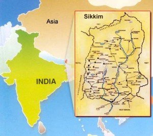 Sikkim Location