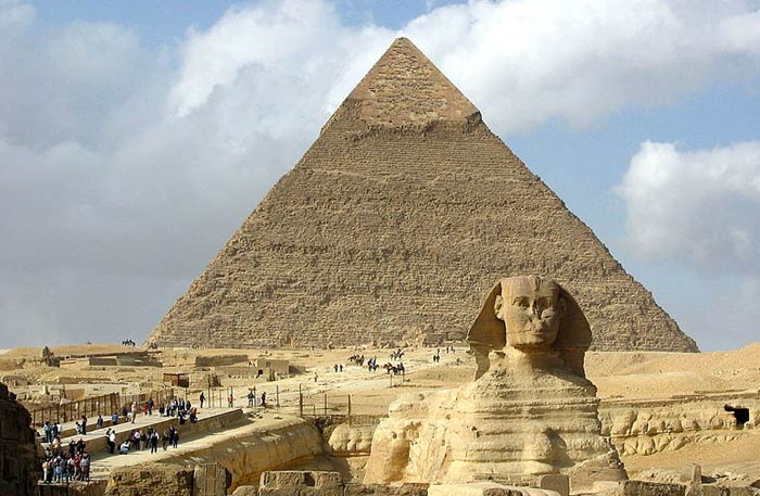 Giza Pyramid in Egypt