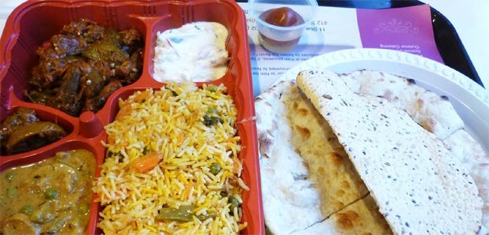 Food served in Trains from Travel Khana