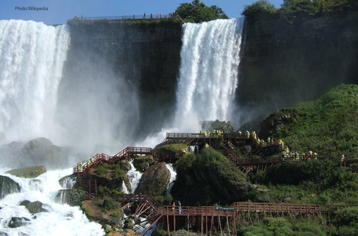 Cave of wind in Niagara