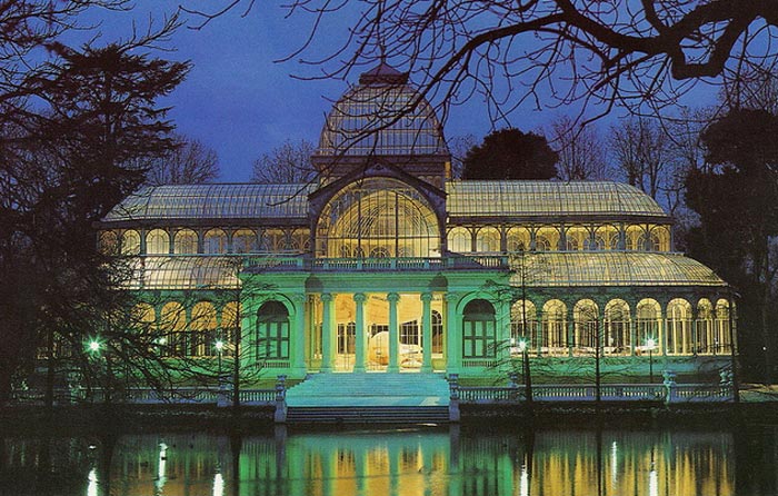 Crystal Palace at Buen Retiro Park -Spain