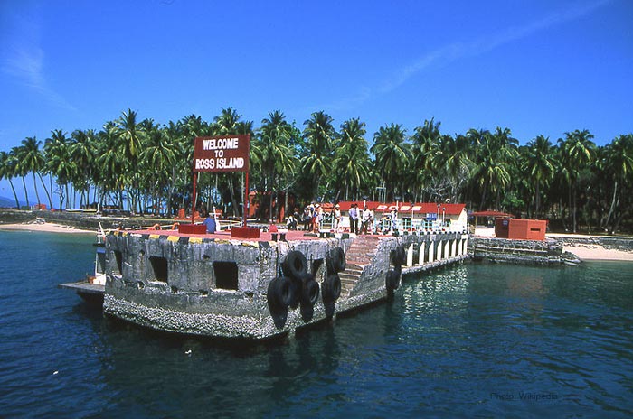 Andaman ross island