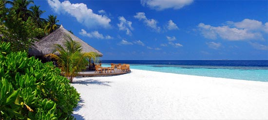 Maldives beach