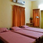 Triple bed room in Kailas Inn hotel