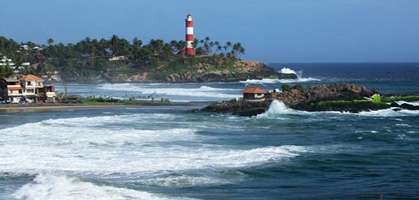 Lighthouse beach, Kovalam