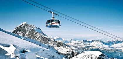 Titlis Rotair Revolving cable car