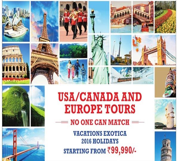 usa tour package from canada