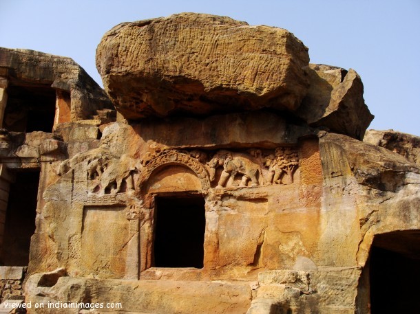 Entrance of the caves