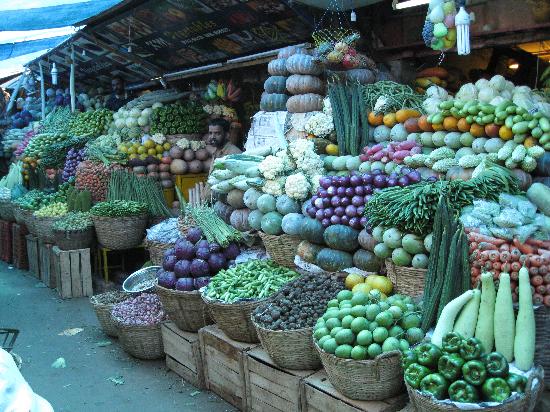 Gemuse markt in Cochin