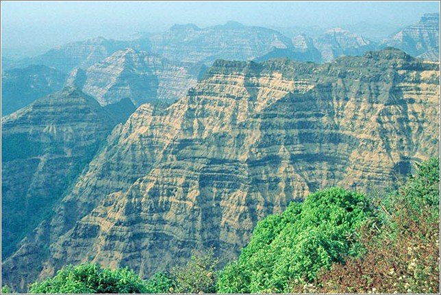 Landscape of Mahableshwar